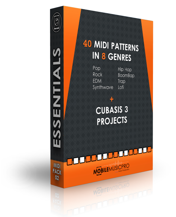 Essentials MIDI Pack 02 Drum Patterns MobileMusicPro