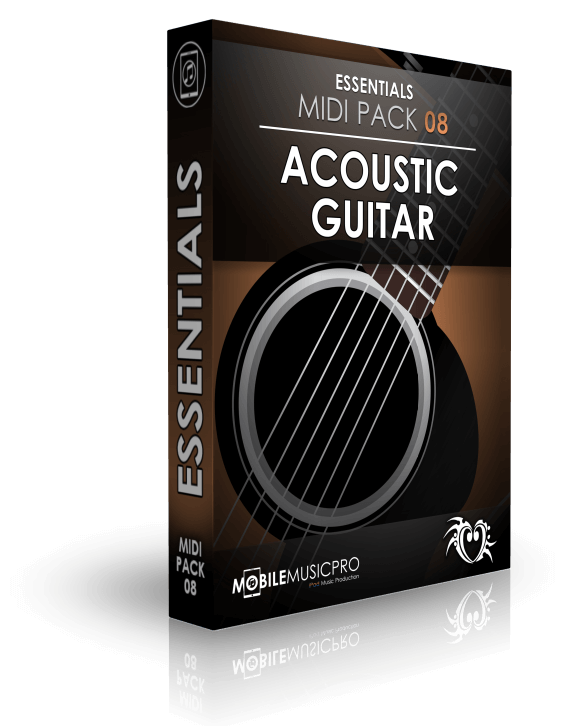 Essentials MIDI Pack 08 Acoustic Guitar MobileMusicPro