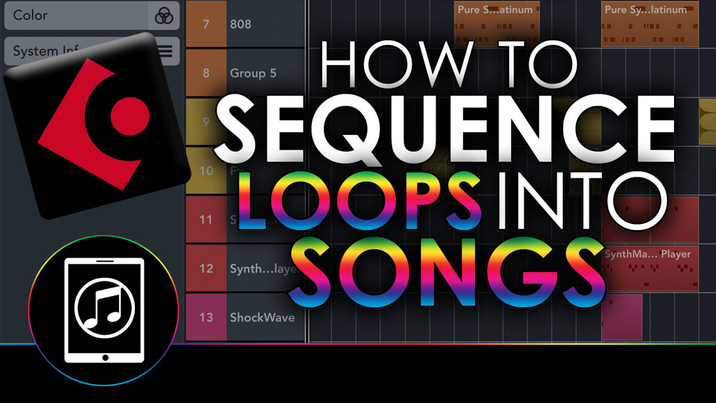 How To Sequence Your Loops Into Songs in Cubasis 3
