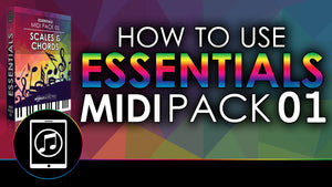 How To Use Essentials Midi Pack 01 - Scales & Chords