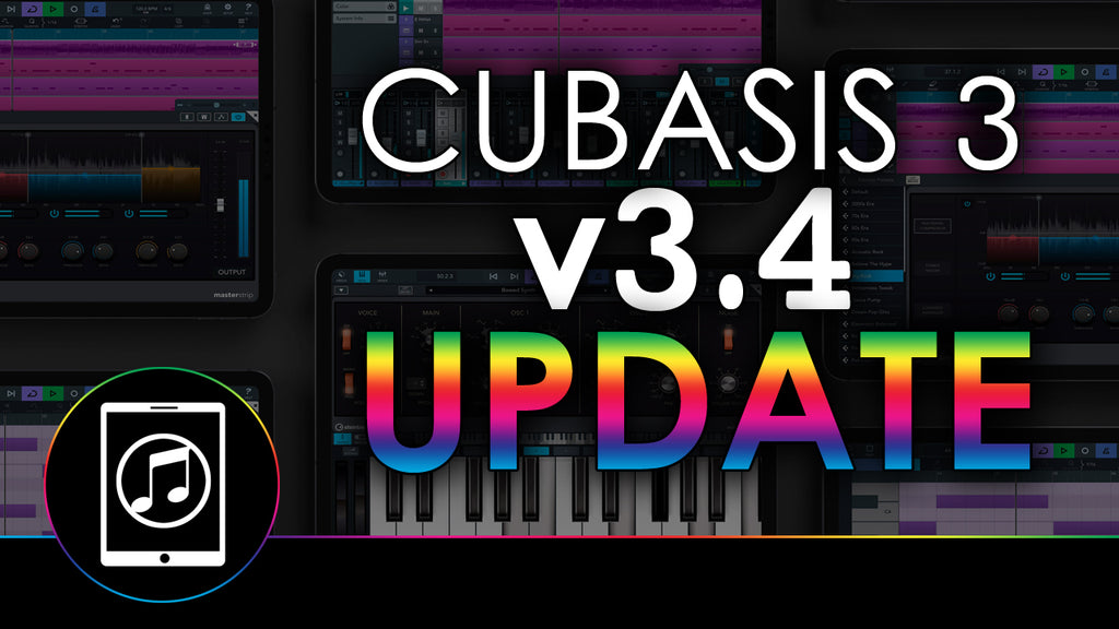 Cubasis 3.4 Update - Ableton Link, Keyboard Chords, MIDI Time-Stretching, State Saving