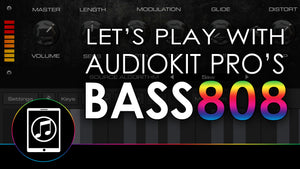Let's Play With Audiokit's Limited Edition Bass 808 Synth