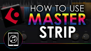 How To Use Mastering Strip In Cubasis 3