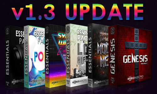 Sample Packs v1.3 + Melody Packs v.1.1 Update